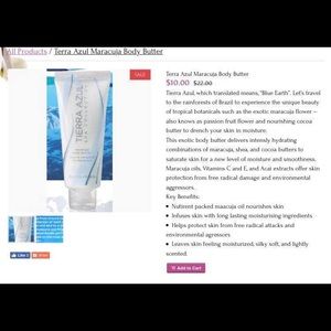 Beauticontrol Tierra Azul Maracuja Body Butter